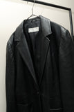 c90's Max Mara - leather 1B jacket