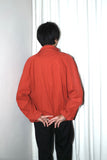 80–90’s CIAO – cotton poplin sailing jacket in vermilion red
