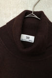 c90's Italian label - cashmere turtle neck loose fit knit sweater