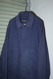80's-90's Allegri - coated cloth , spring jacket with flap pocket design