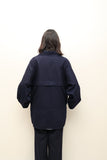 80-90’s FERRETTI STUDIO by Alberta Ferretti - wool shirt-jacket
