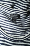 00-10's J.CREW - stripe cashmere knit sweater
