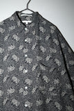 90's PERRY ELLIS - silk "cards" patterned  shirt