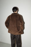 c70's French label - corduroy hunting jacket