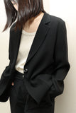 80-90's Max Mara - one button tailored jacket