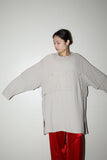 90s European label - rayon layered-design tops with triple pockets