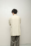 80s GIORGIO ARMANI - rayon military essence 3D pocket jacket