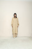 80s–90s European label - silk shirt dress