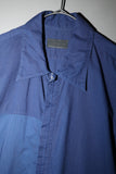 00’s PRADA - panel pattern zip shirt jacket