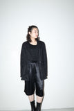 90s European label - linen riders detail zip-up jacket