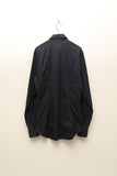 00's PRADA - curved cut dress shirt ①
