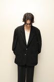 80-90's German label - cozy wool 2B jacket