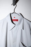 00's European label - cotton/nylon utility shirt