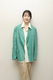 80s Max Mara - linen tailored jacket