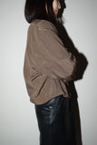 80's European label - rayon cropped jacket
