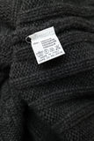 c90’s JIL SANDER - all cashmere chunky ribbed knit sweater