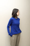 00's US label - Yves Klein blue, crew neck knit sweater