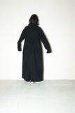 80s FENDISSIME- wool pleated dress-coat