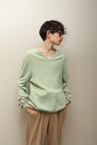 90s US label - cashmere knit sweater
