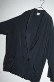 80-90's UK label - rayon light weight relaxed jacket