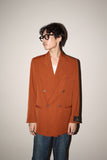 80's European label -double tailored jacket