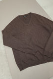 1990-2000's YORN - cashmere V-neck knit sweater