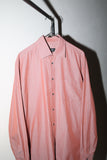 90-00's BOSS - cotton iridescent glossy fabric dress shirts