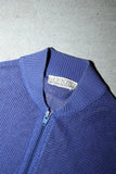 80s French label - cotton mesh blouson