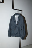 80s GIORGIO ARMANI - cotton riders-essence blouson