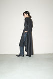 2017’s CÉLINE by Phoebe Philo - wool knit jersey constructive layered dress