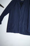 90-00's Allegri -brushed poly 2way-neck  jacket
