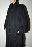 80's Bugatti - cotton padded hi-neck coat
