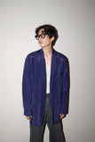 80's FRENCH CONNECTION - satin relaxed 1B jacket