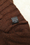 90-00's European label - chunky cashmere knit jumper with pockets