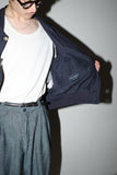 90-00's Italian label - silk/linen blouson