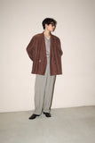 80's European label - silk double tailored jacket