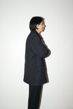 90-00's PIERRE CARDIN - alpaca/wool hip-length jacket