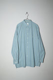 80-90's cotton stripe shirt