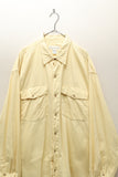 80-90's BANANA REPUBLIC - cotton oversized double pocket shirt