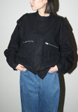 80-90's Finish label - cotton utility jacket