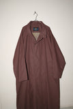 80's Bugatti - maroon color hi-neck coat