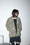 Unknown - flower pattern boxy jacket from Europe