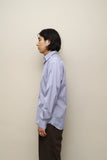 00's PRADA - cotton dress shirt in lavender