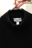 90-00’s US label – 2PLY cashmere mock neck knit sweater