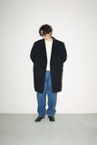 80-90's PIEERE CARDIN - wool/cashmere wide silhouette single breasted coat