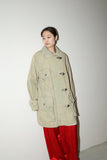 c90s European label - cotton fireman jacket