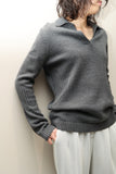 00's European label - skipper knit top