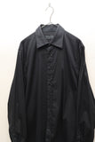 00's PRADA - curved cut dress shirt ②