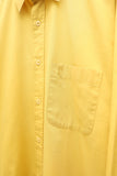 90-00's Yves Saint Lauren pour homme - cotton dress shirt in yellow