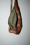 leather patchwork shoulder bag